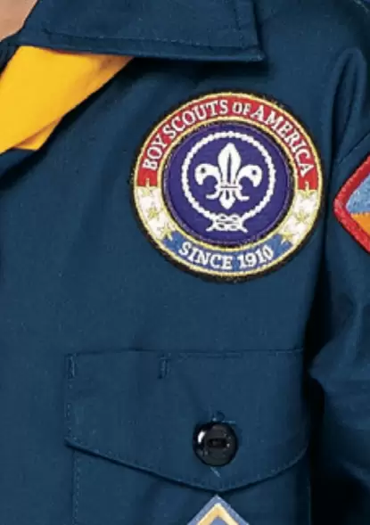 World Crest placement above the left pocket